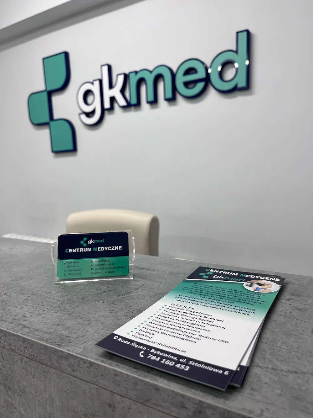 Centrum Medyczne GK-MED Ruda Śląska - recepcja